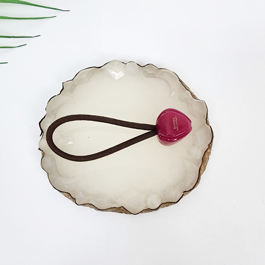Tulip Hair Tie 0.8 in – 20 Pure Magenta