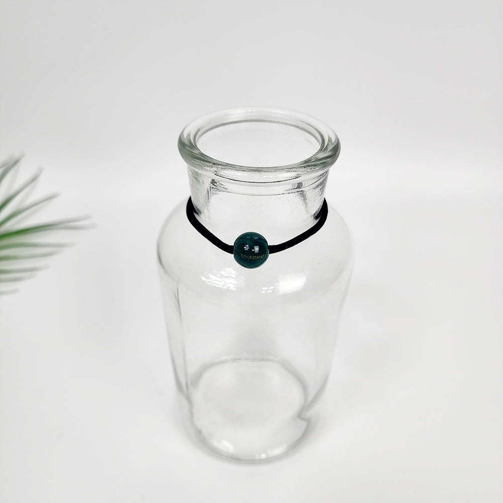 Candy Mini Ball Hair Tie 0.5 in – 13 Blue Green