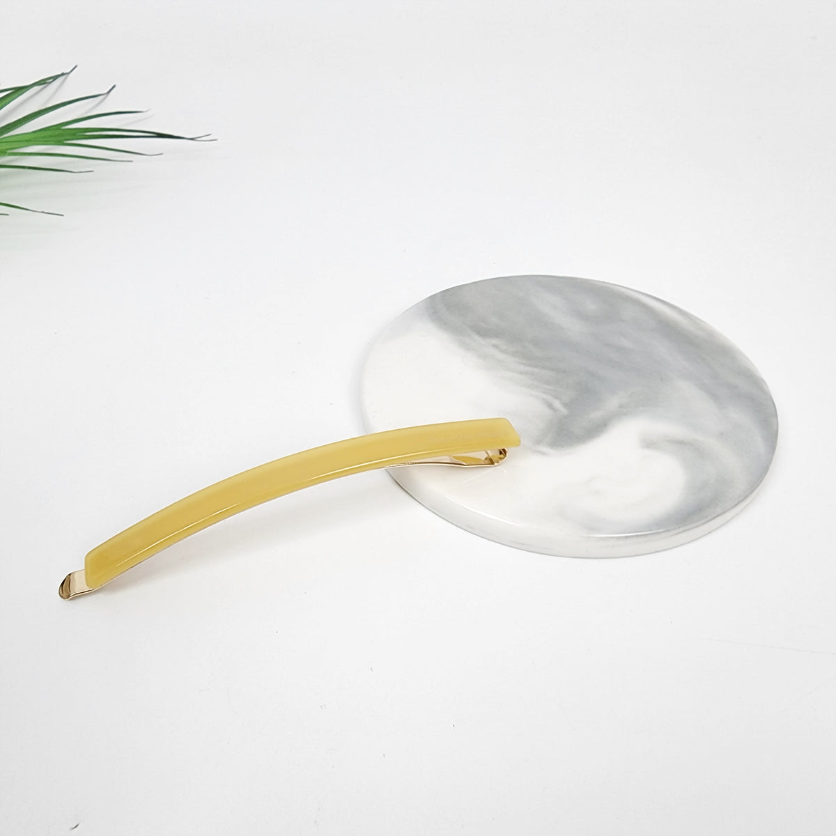 Long Bar Bobby Pin 3.3 in – 8 Pure Mustard