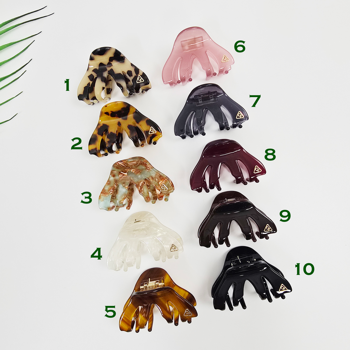 Essential Octopus Mini Hair Claw Clip 2.4 in – Tortoise Shell, French-style