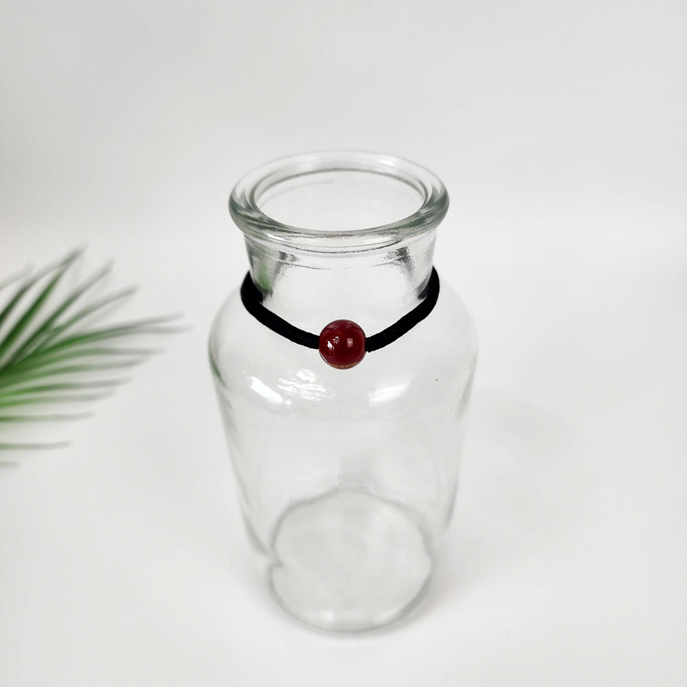 Candy Mini Ball Hair Tie 0.5 in – 24 Wine