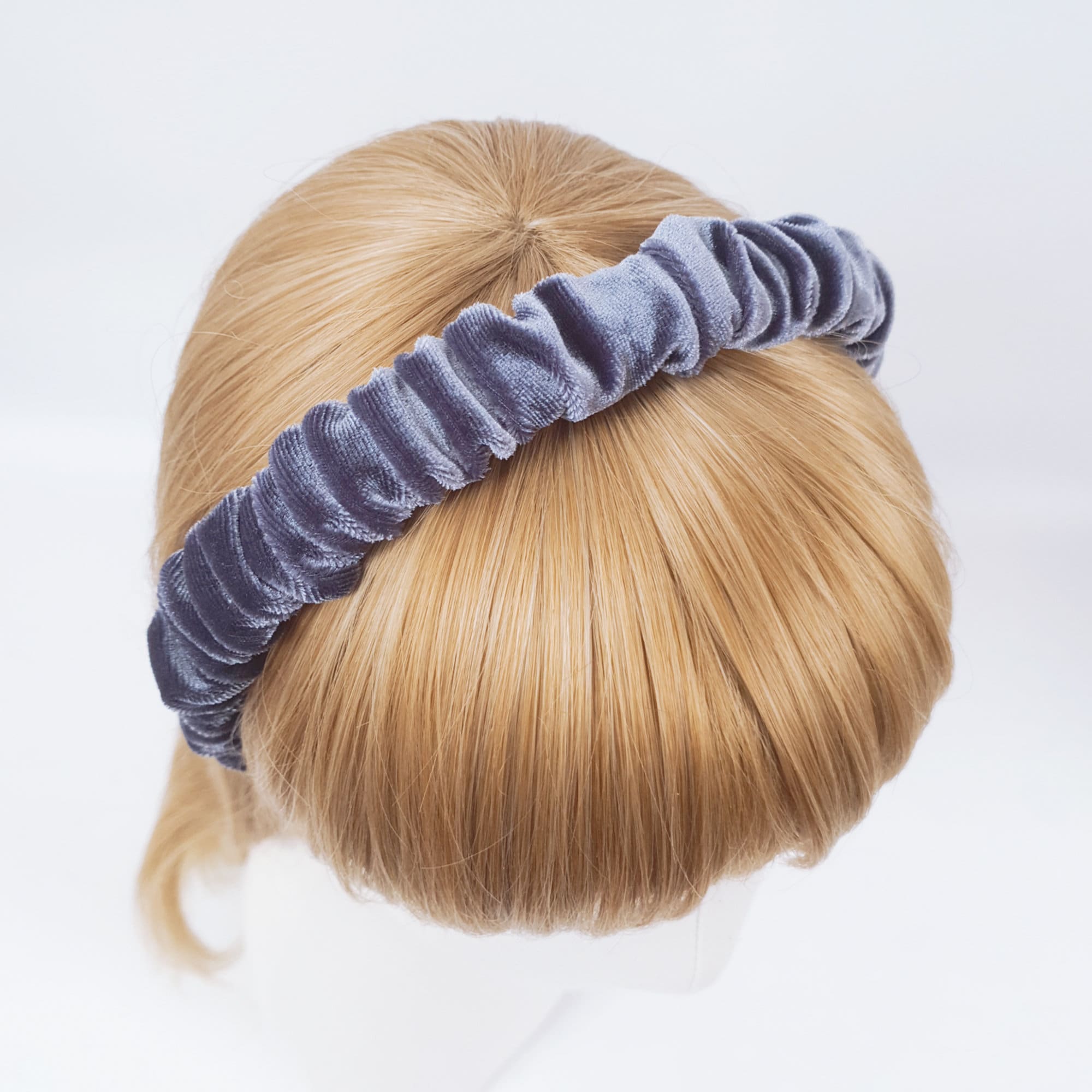 Velvet Wrinkle Simple Headband / Hair Accessories for Woman / Velvet Headband