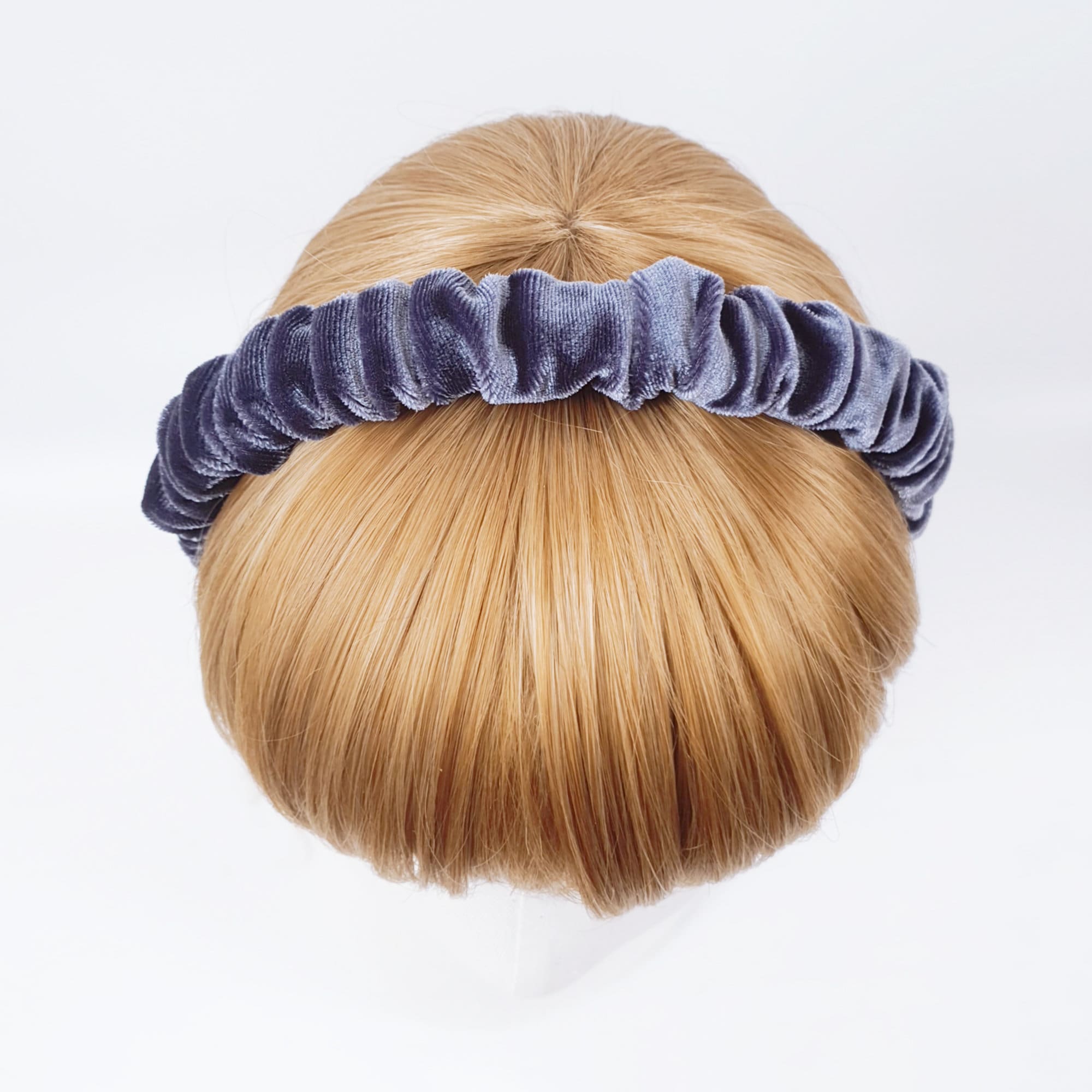 Velvet Wrinkle Simple Headband / Hair Accessories for Woman / Velvet Headband