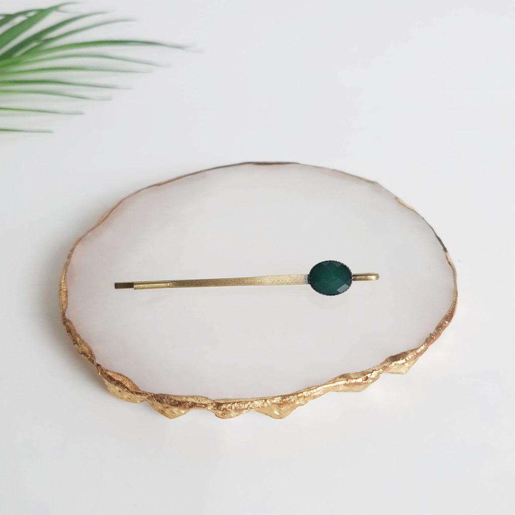 Mini Point Formica Hair Pin (2.6 Inch ) / Vintage Antique Hair Bobby Pin / Hair Accessory Pin for Woman