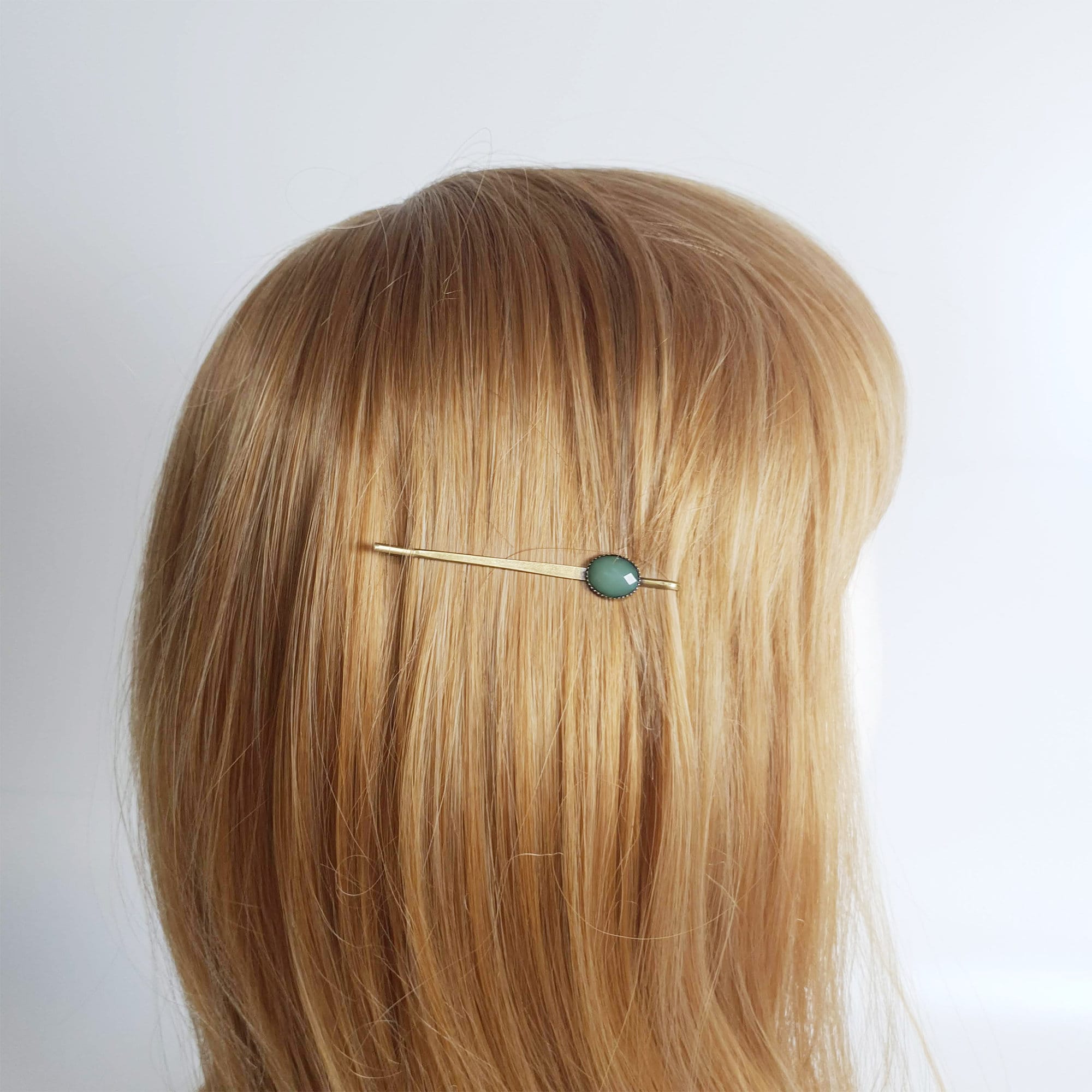 Mini Point Formica Hair Pin (2.6 Inch ) / Vintage Antique Hair Bobby Pin / Hair Accessory Pin for Woman
