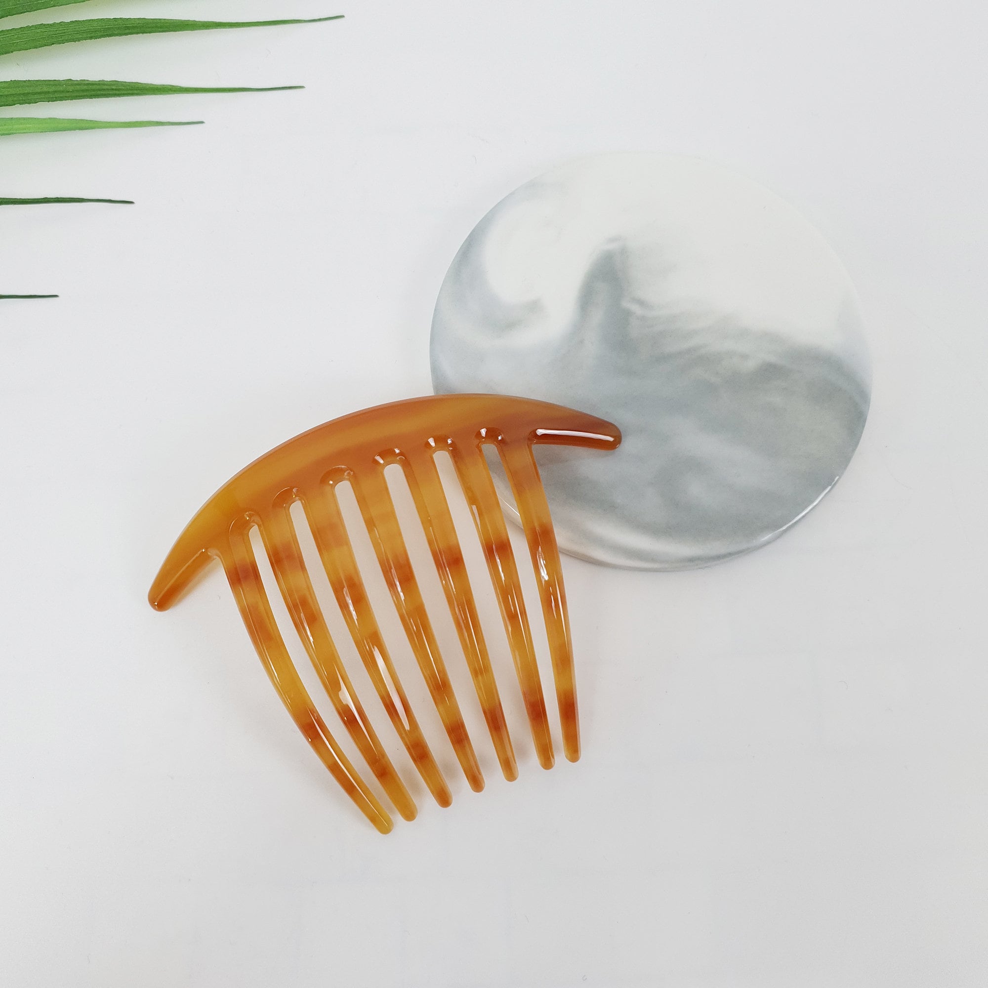 Long Leg Big Hair Comb Pin / Luxurious French Hair Pin / Hair Fork for Thick Hair / Tortoise Shell Hair Pin