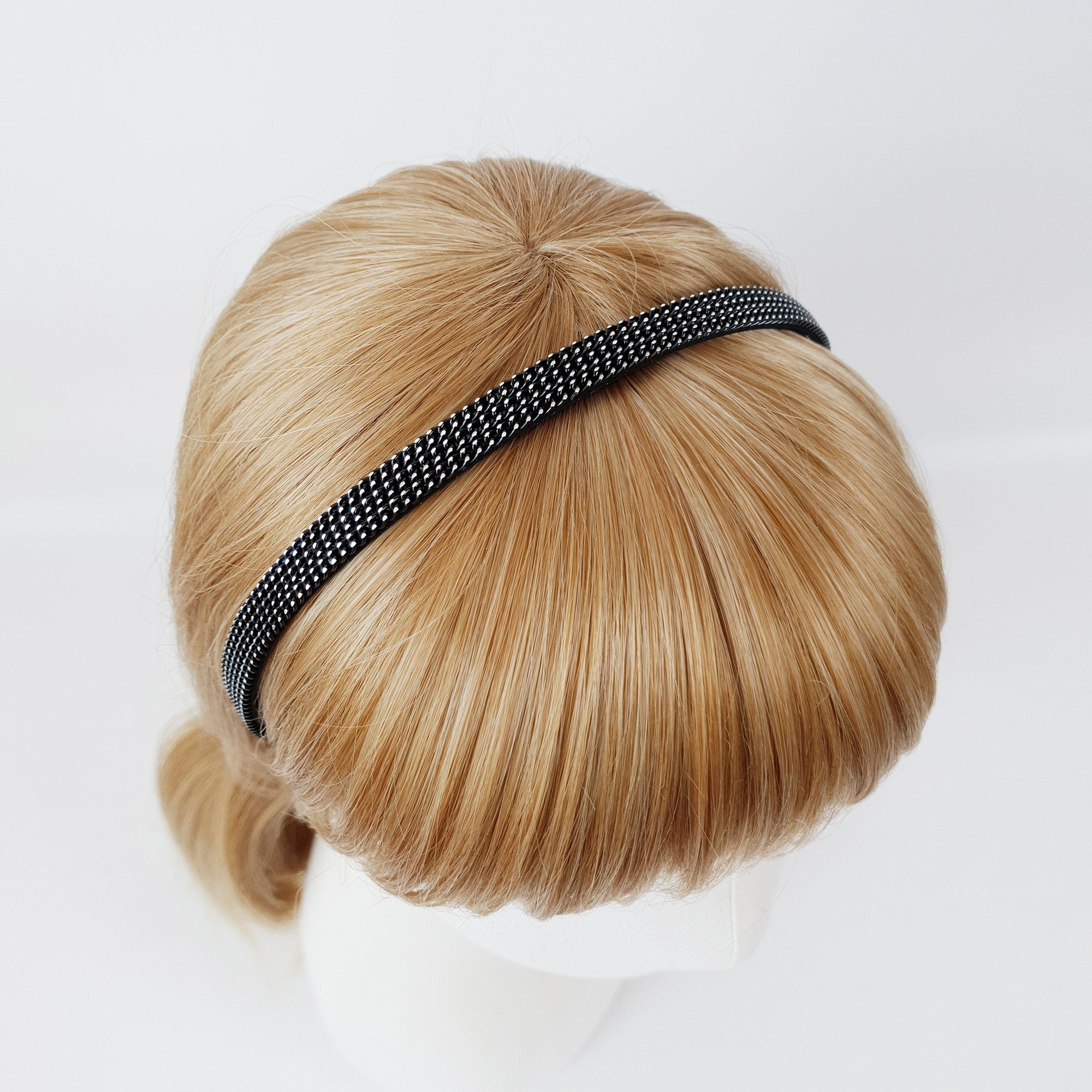 Metal Chain Thin Headband / Simple Line Alice Headband / Hair Bandana for Woman / Metal Headband