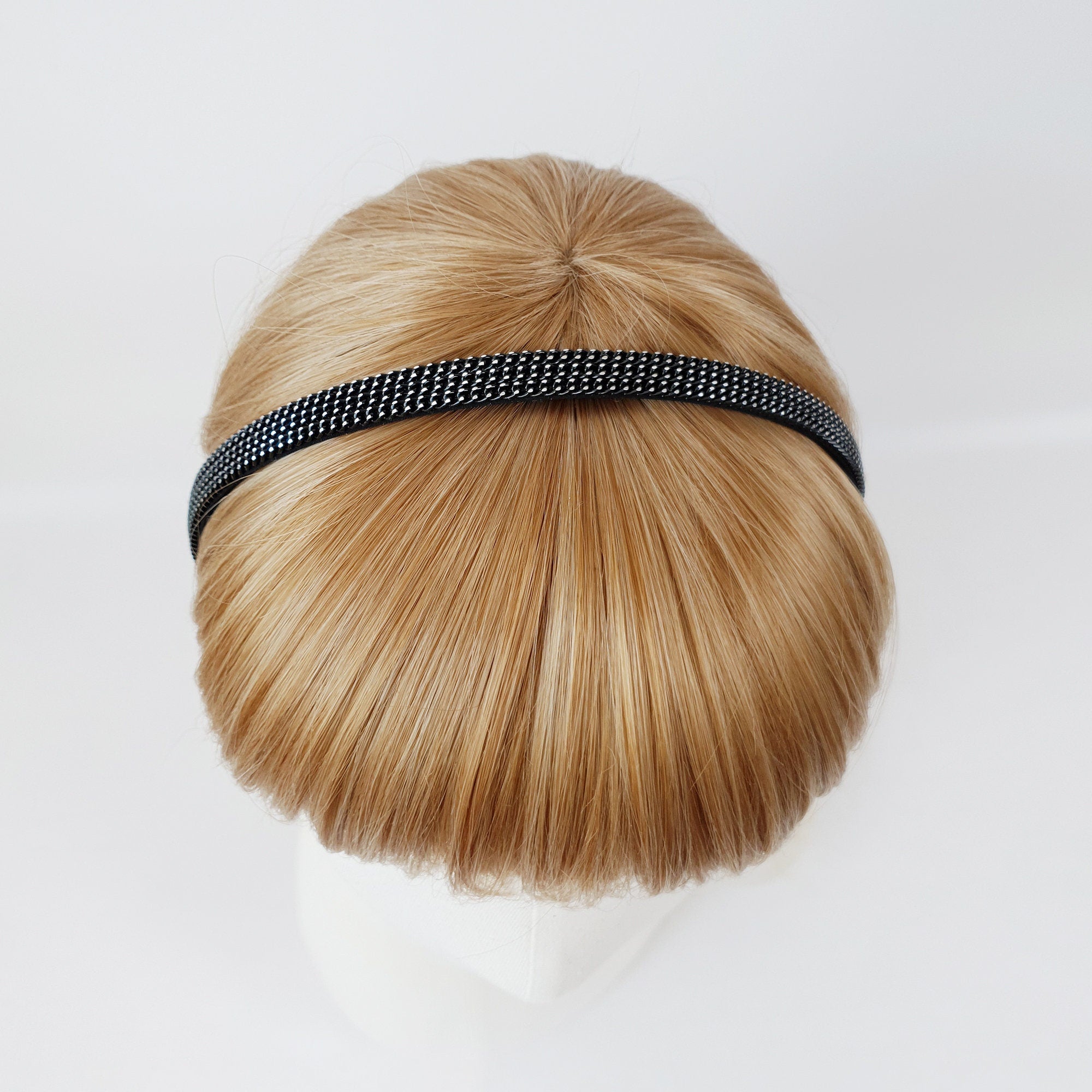 Metal Chain Thin Headband / Simple Line Alice Headband / Hair Bandana for Woman / Metal Headband