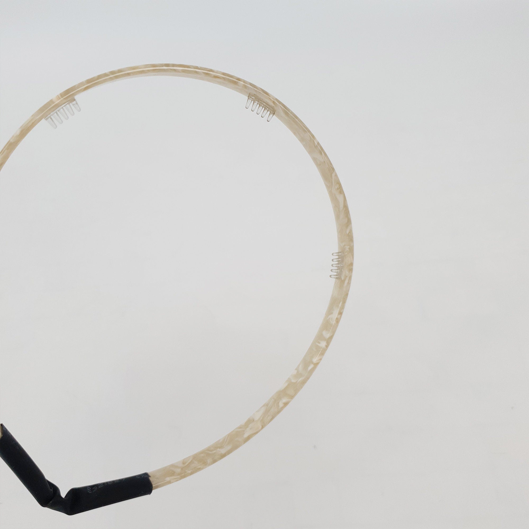 Tortoise Shell Daily Thin Headband / Luxurious French Hair Pin / Hair Accessory for Woman / Acrylic Alice Headband