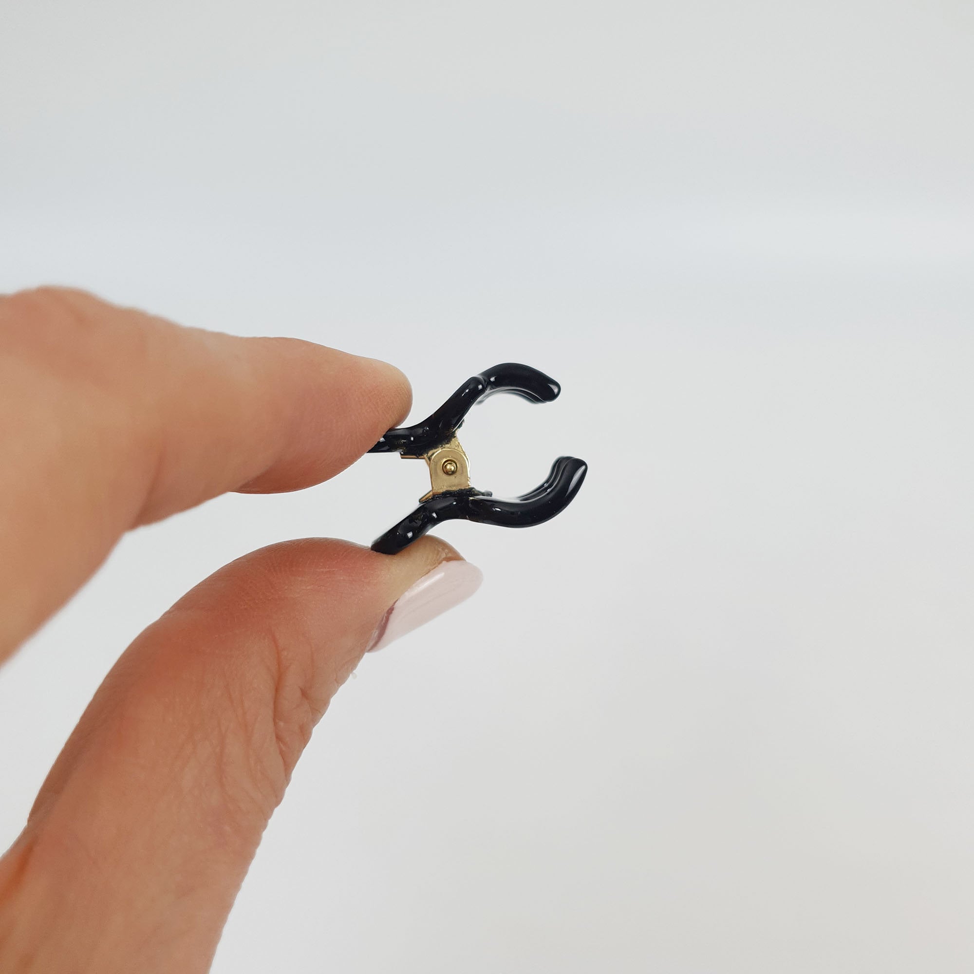 Pure Color Small Hair Clips / Tortoise Shell Mini French Hair Pin / Hair Barrette for Woman / Mini Octopus Hair Clip