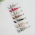 Pastel Color Couple Butterfly Hair Clips / Luxurious French Hair Pin / Hair Accessory for Woman / Alligator Hair Clip