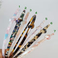 Tortoise Shell Daily Leopard Thin Twist Headband / Luxurious French Hair Pin / Hair Accessory for Woman / Ribbon Thin Headband