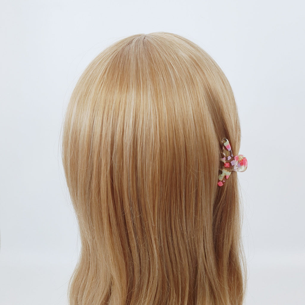 Aurora Joy Small Hair Clips (2.0 Inch) / Tortoise Shell Mini French Hair Pin / Hair Barrette for Woman