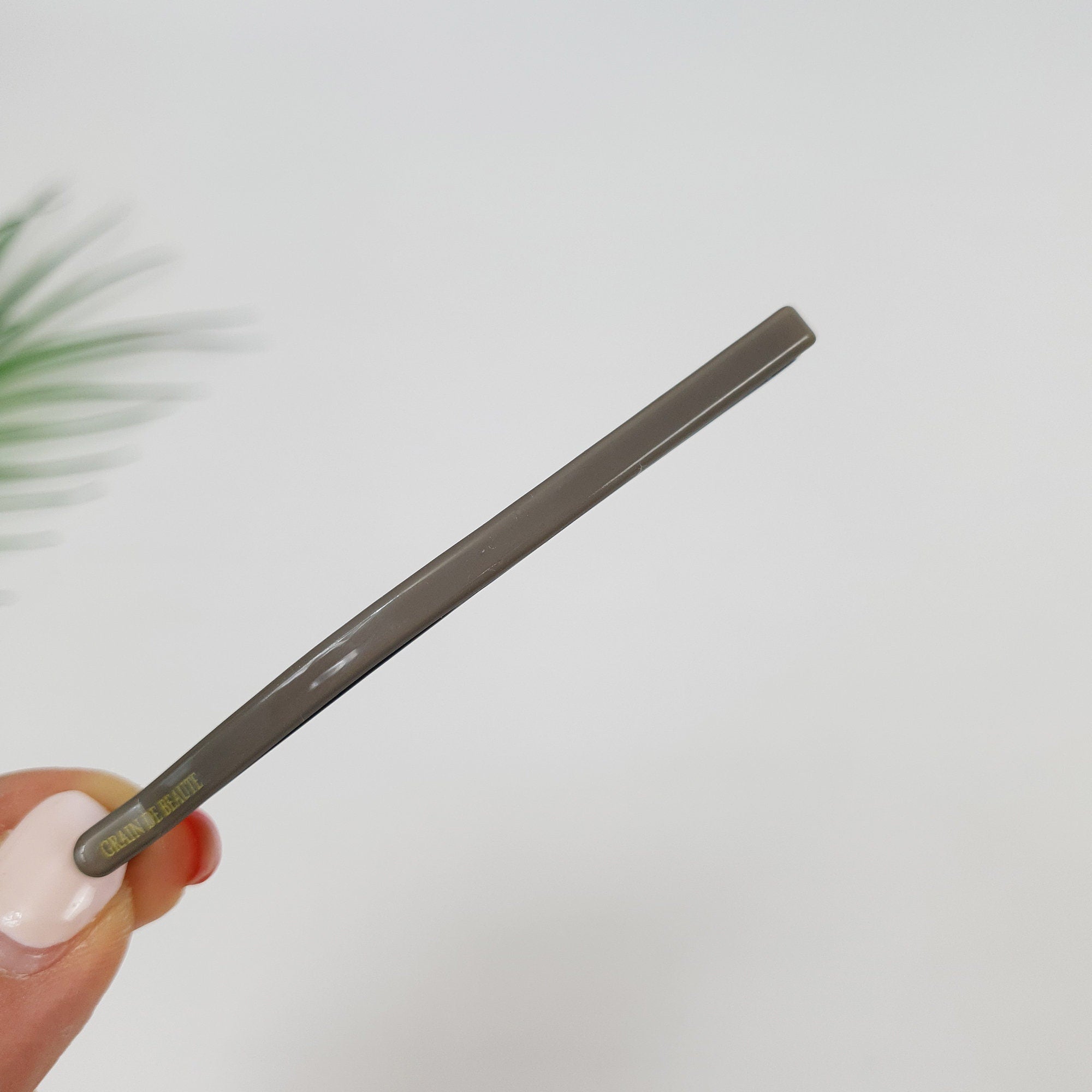 Simple Line Vivid Color Bobby Pin (3.3 Inch) / Leopard French Hair Pin / Hair Accessory for Woman