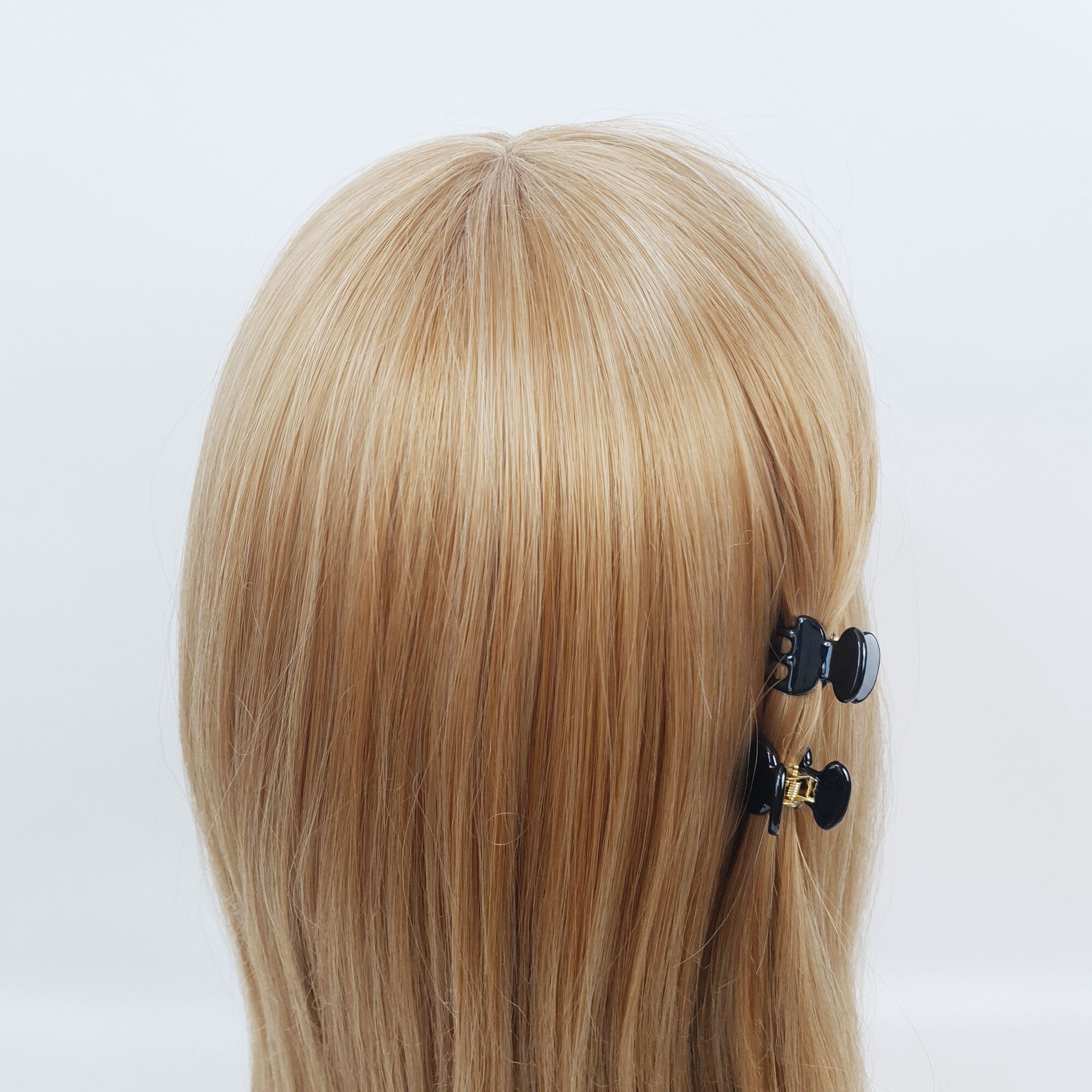 Pure Color Small Hair Clips / Tortoise Shell Mini French Hair Pin / Hair Barrette for Woman / Mini Octopus Hair Clip