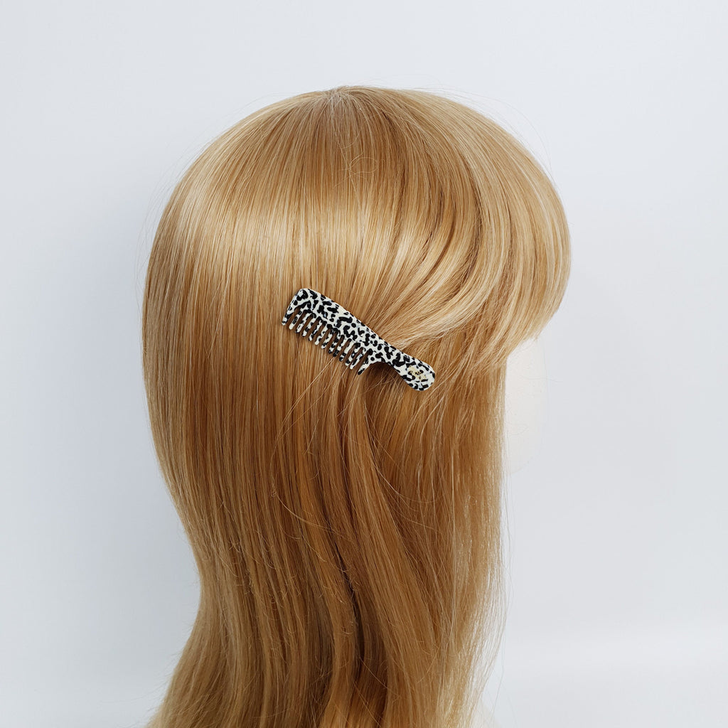 Comb Shape Mini Hair Clips / Tortoise Shell Small French Hair Pin / Hair Barrette for Woman / Hair Accessory for Woman