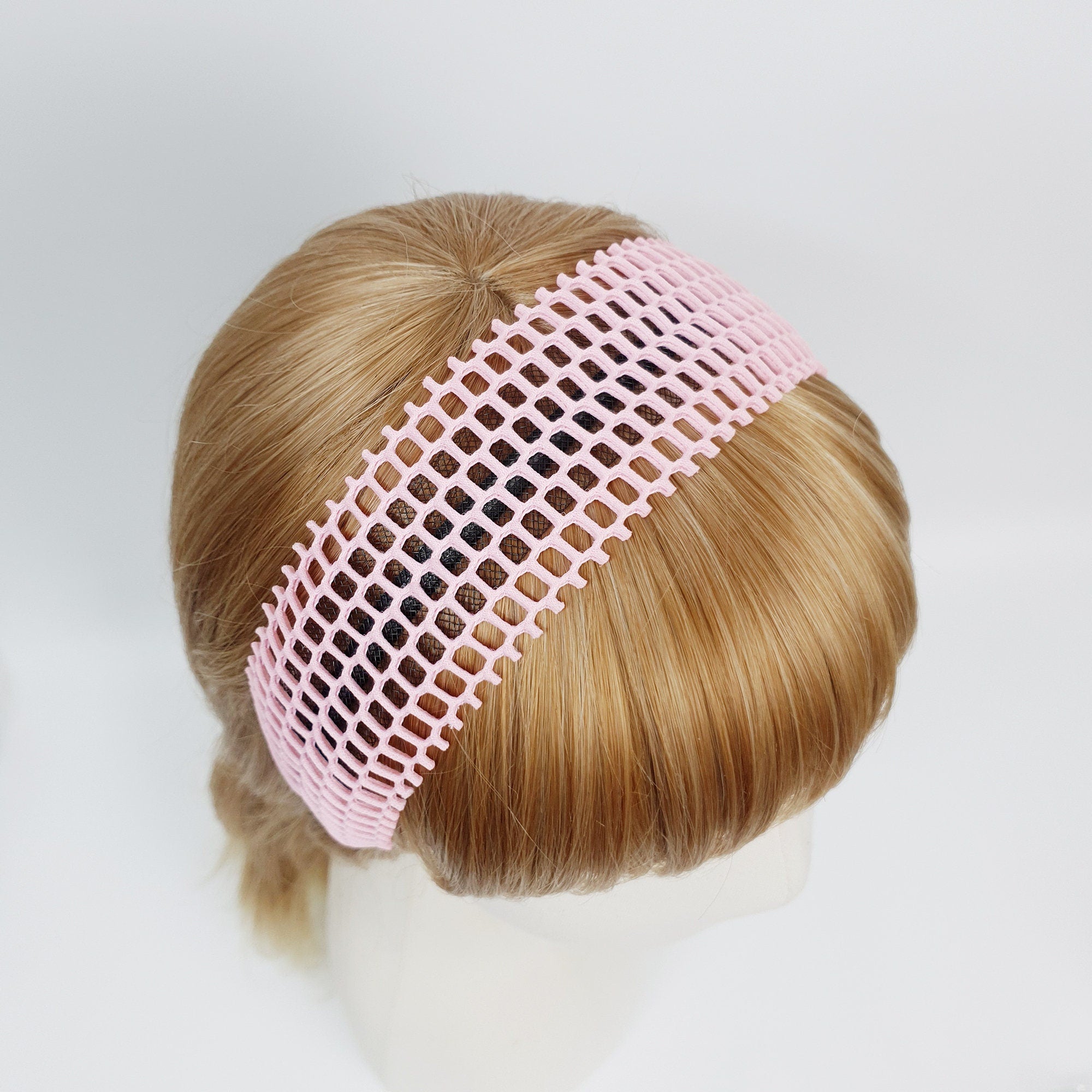 Very Light Mesh Wide Headband (2.2 Inch) / Fashionable Turban Bandanna / Hair Accessory for Woman