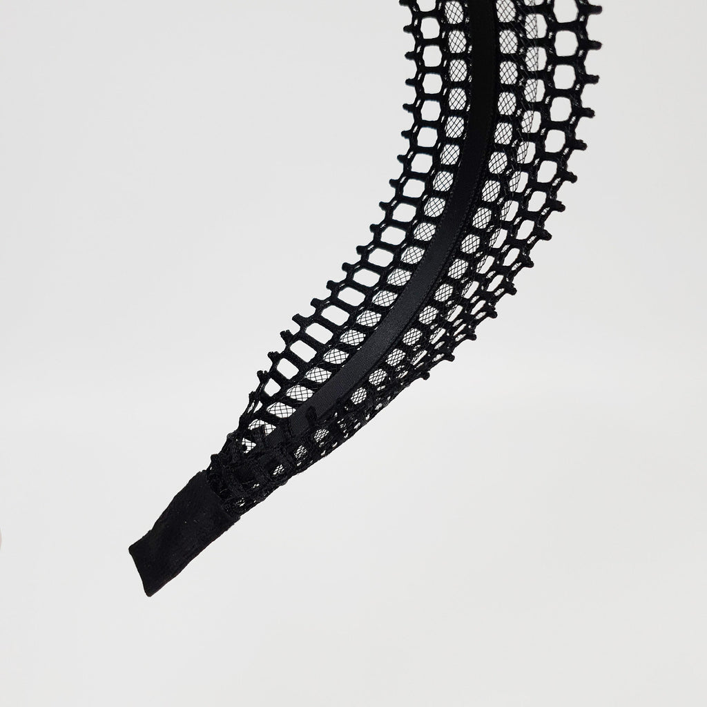 Very Light Mesh Wide Headband (2.2 Inch) / Fashionable Turban Bandanna / Hair Accessory for Woman