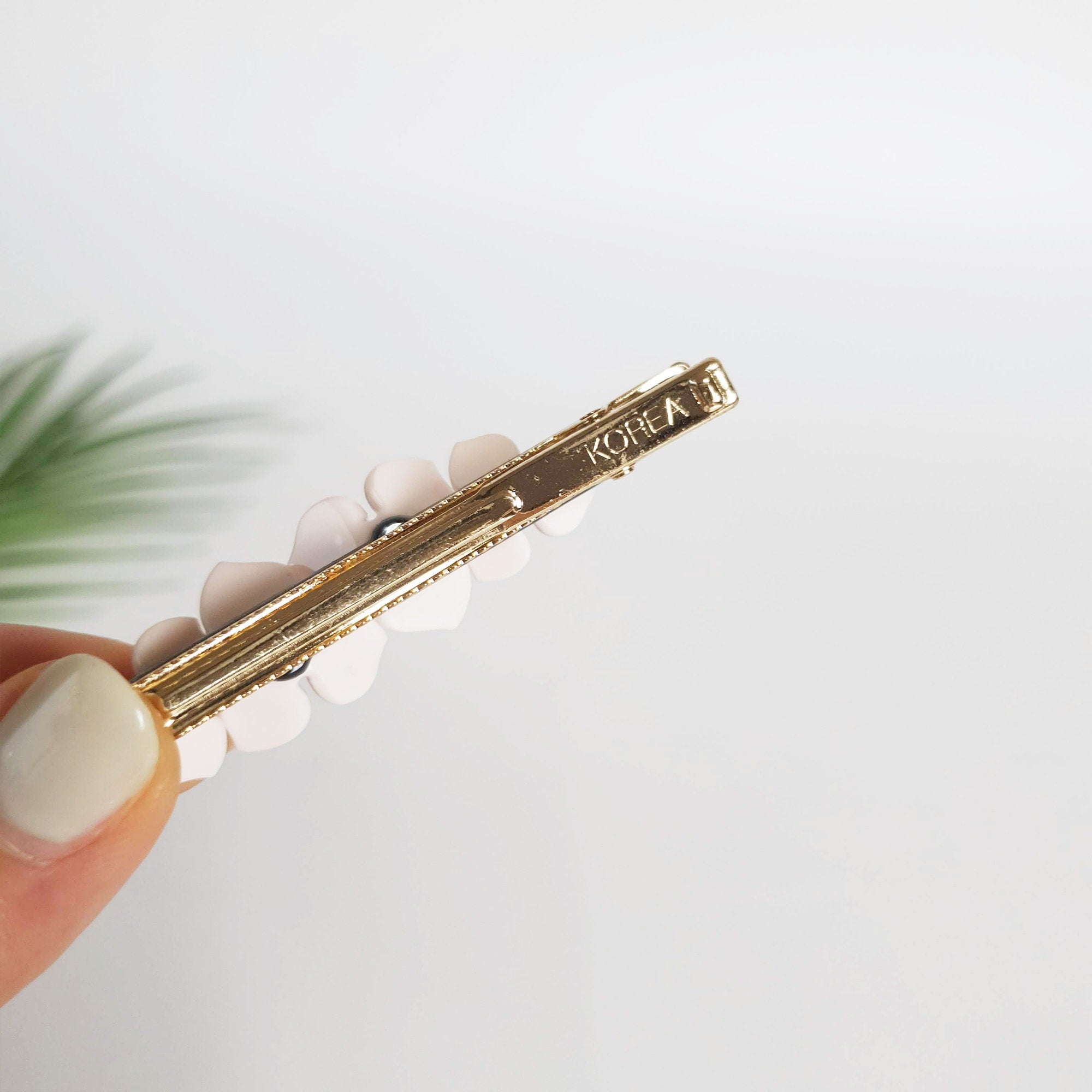 Pastel Color Flower Hair Clip / Luxurious French Hair Pin / Alligator Hair Clip