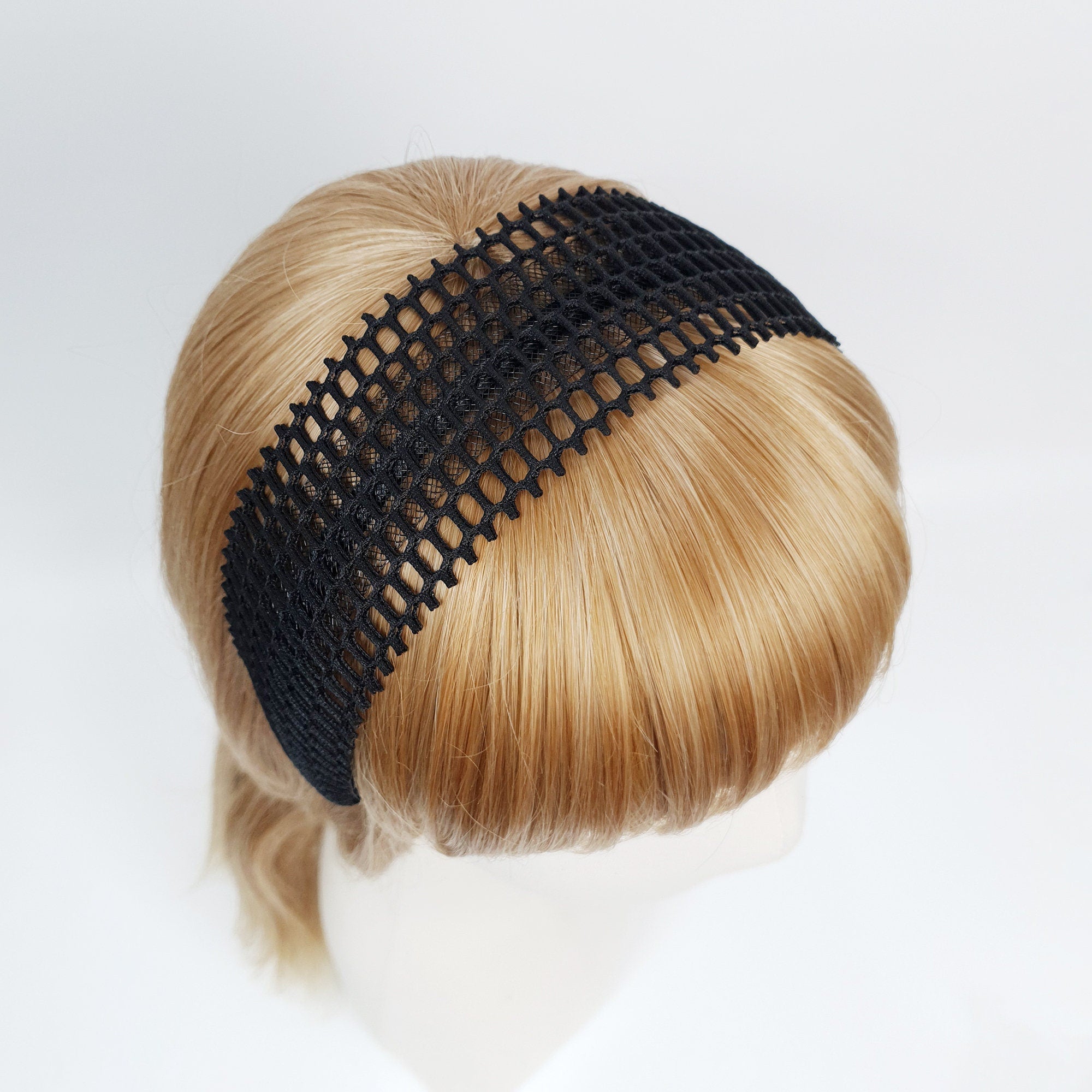 Very Light Mesh Wide Headband (2.2 Inch) / Fashionable Turban Bandanna / Hair Accessory for Woman