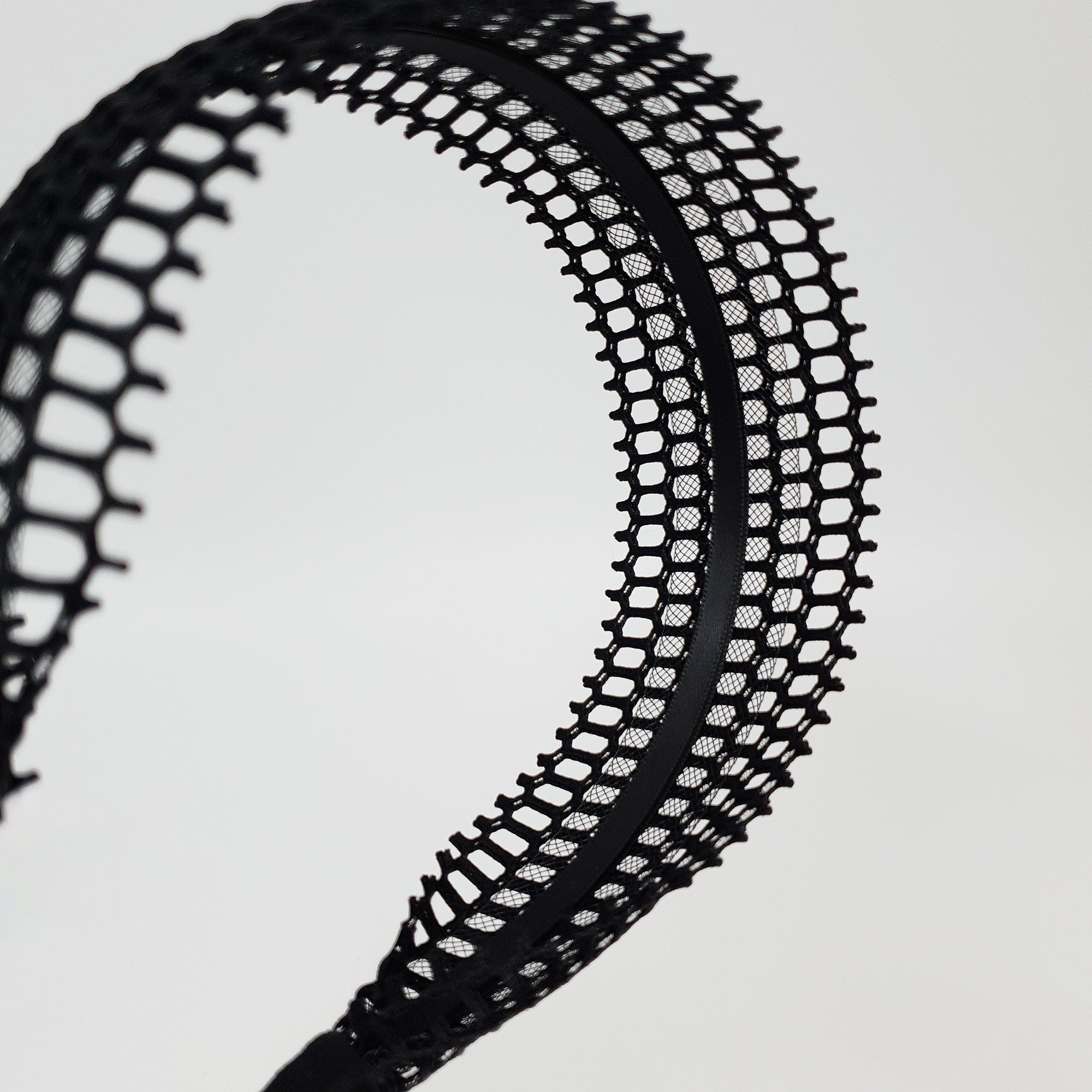 Very Light Mesh Wide Headband (2.2 Inch) / Fashionable Turban Bandanna / Hair Accessory for Woman