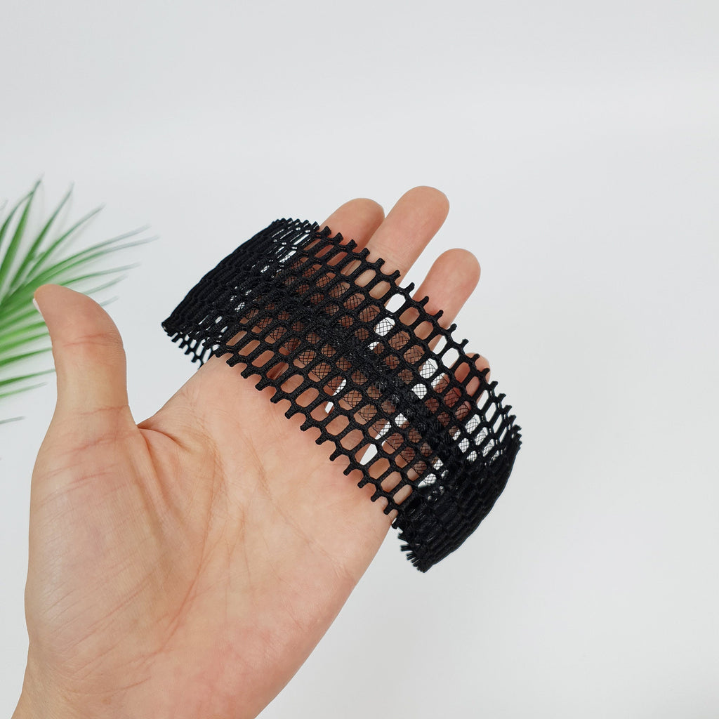 Very Light Mesh Wide Headband (2.2 Inch) / Fashionable Turban Bandanna / Hair Accessory for Woman