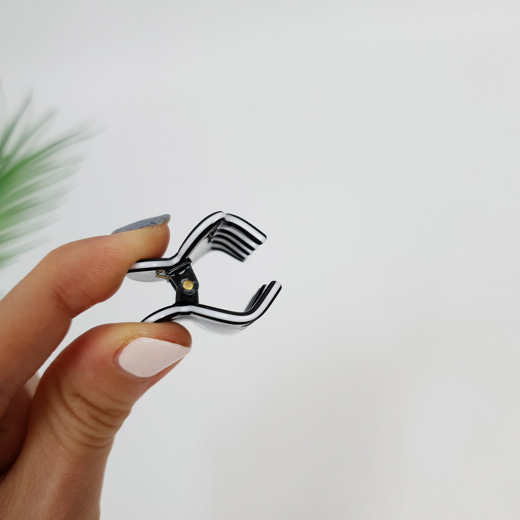 Pastel Color Mini Hair Clips / Cute Small French Pin / Hair Barrette for Woman / Mini Octopus Hair Clip