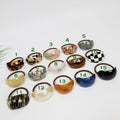 Leopard Round Curve Hair Tie / Tortoise Shell Ponytail Holder / Hair Accessory for Woman / French Hair Tie