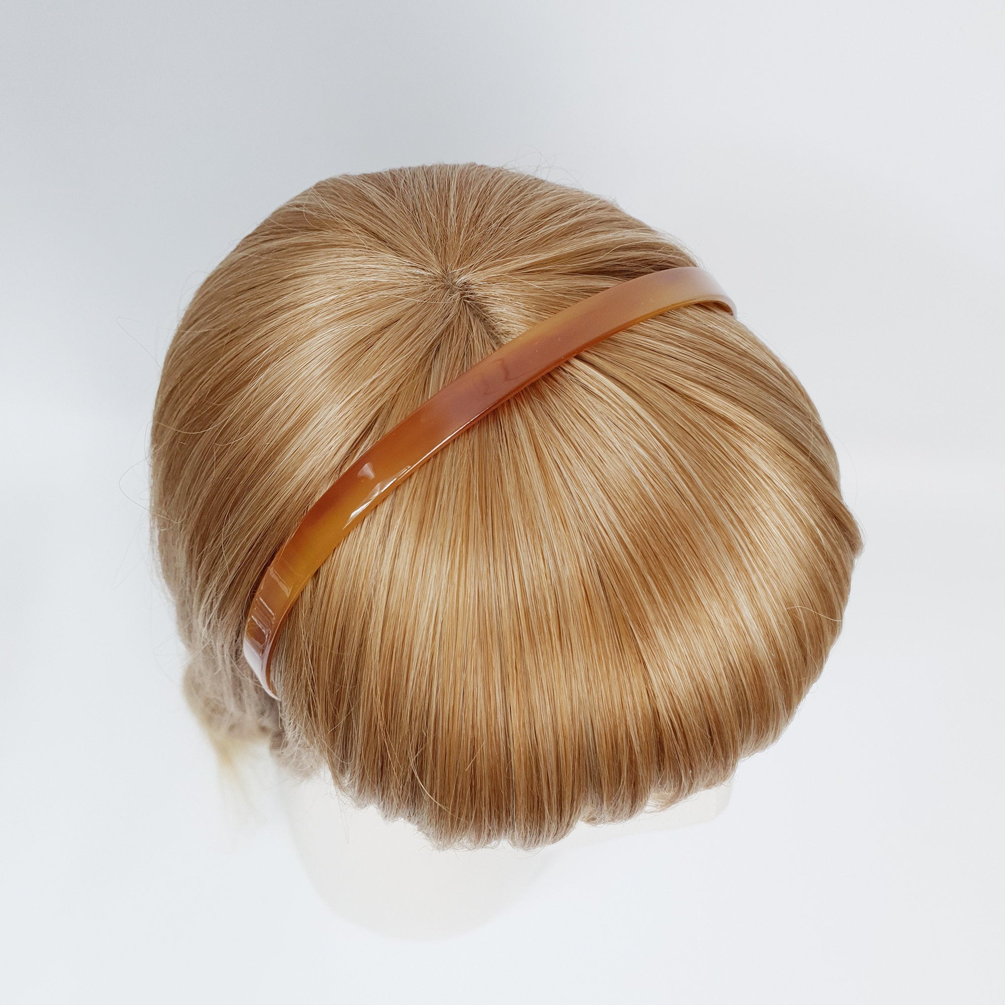 Tortoise Shell Simple Thin Headband / Simple Acrylic Alice Headband / Hair Accessory for Woman