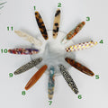 Tortoise Shell Leopard Simple Round Mini Hair Clip (2.6 Inch) / Cute French Hair Pin / Hair Accessory for Woman