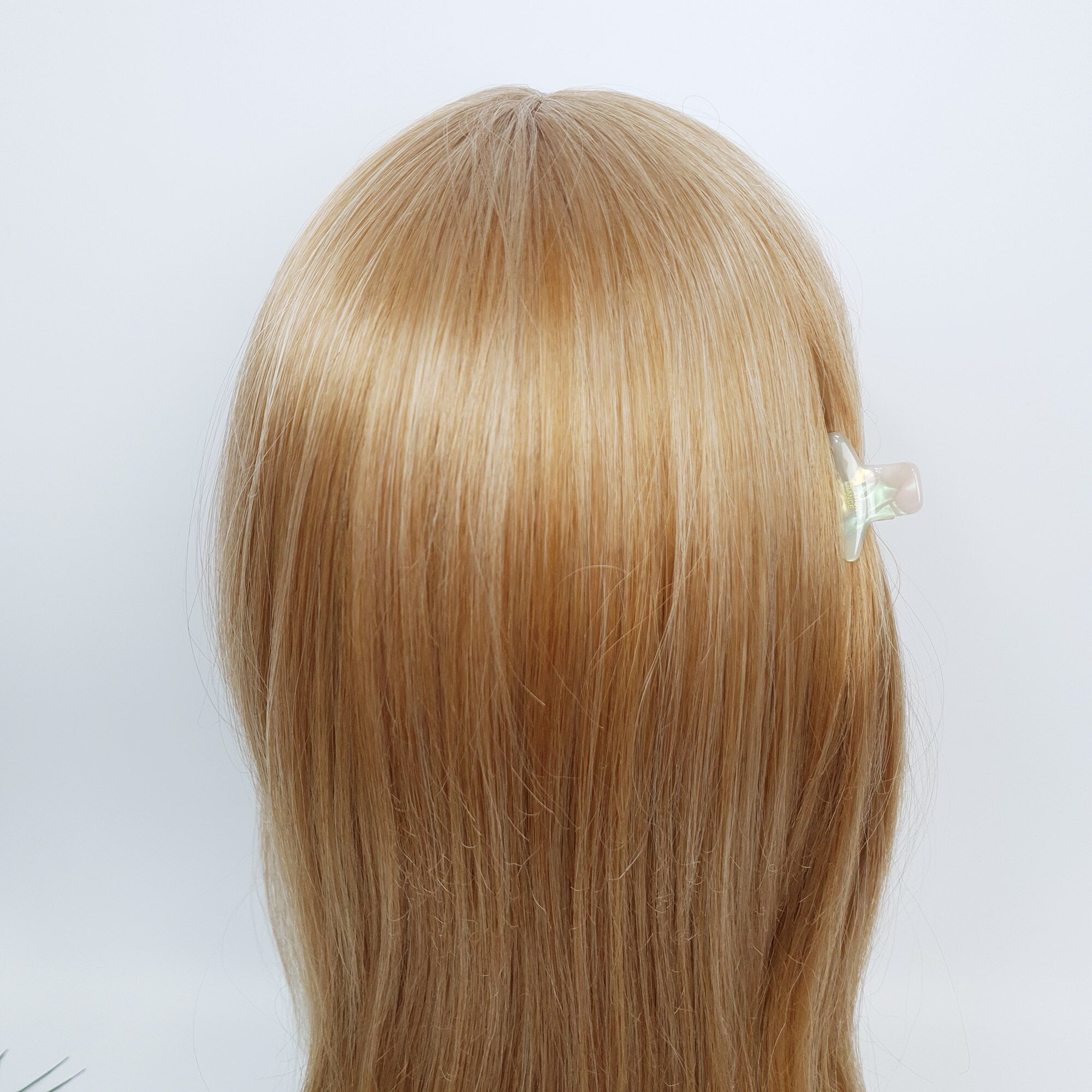 Fancy Cap Mini Hair Clip Claw (1.2 Inch) / Tortoise Shell Small French Hair Pin / Hair Barrette for Woman