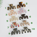 Tortoise Shell Zigzag Large Hair Clip / Luxurious French Hair Pin / Hair Claw Clip for Woman