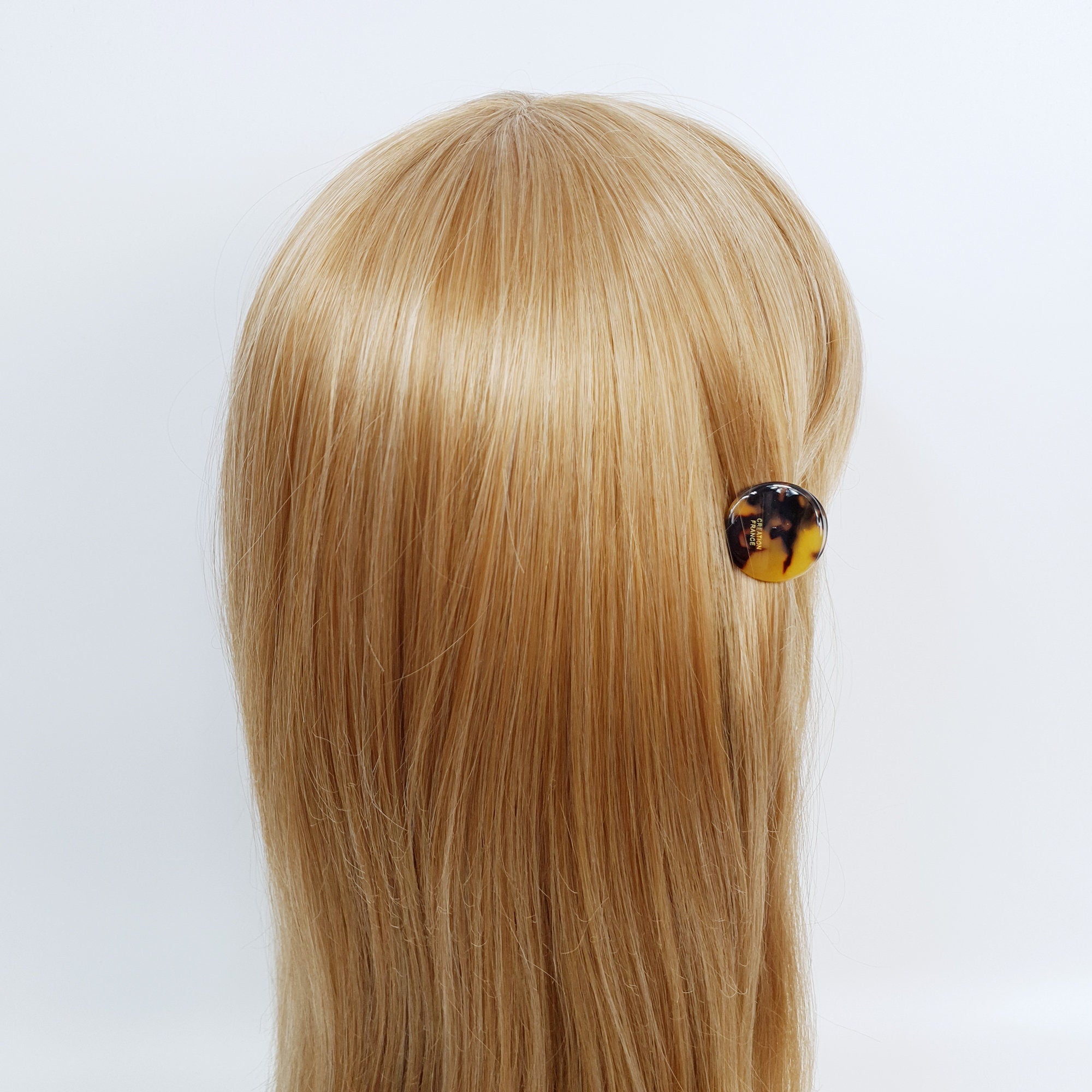Marble Modern Mini Hair Clip Claw / Tortoise Shell Small French Pin / Hair Barrette for Woman / Leopard Hair Clips