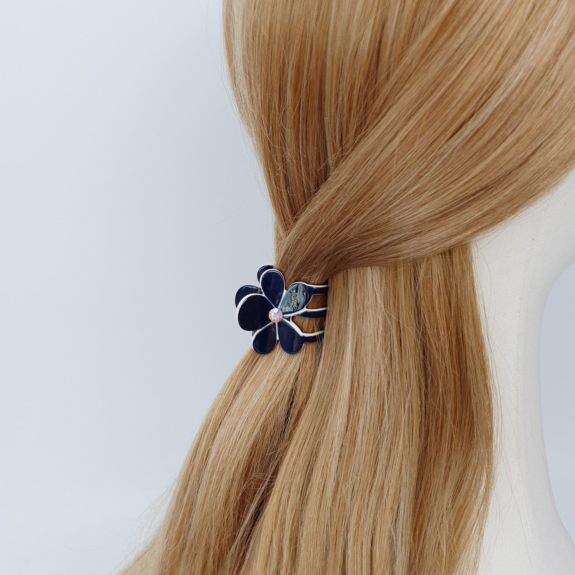 Pastel Color Flower Mini Hair Clips / Cute Small French Hair Pin / Hair Barrette for Woman / Floral Hair Clip for Girls