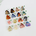 Triangle Mini Hair Clip Claw / Tortoise Shell Small French Hair Pin / Hair Barrette for Woman
