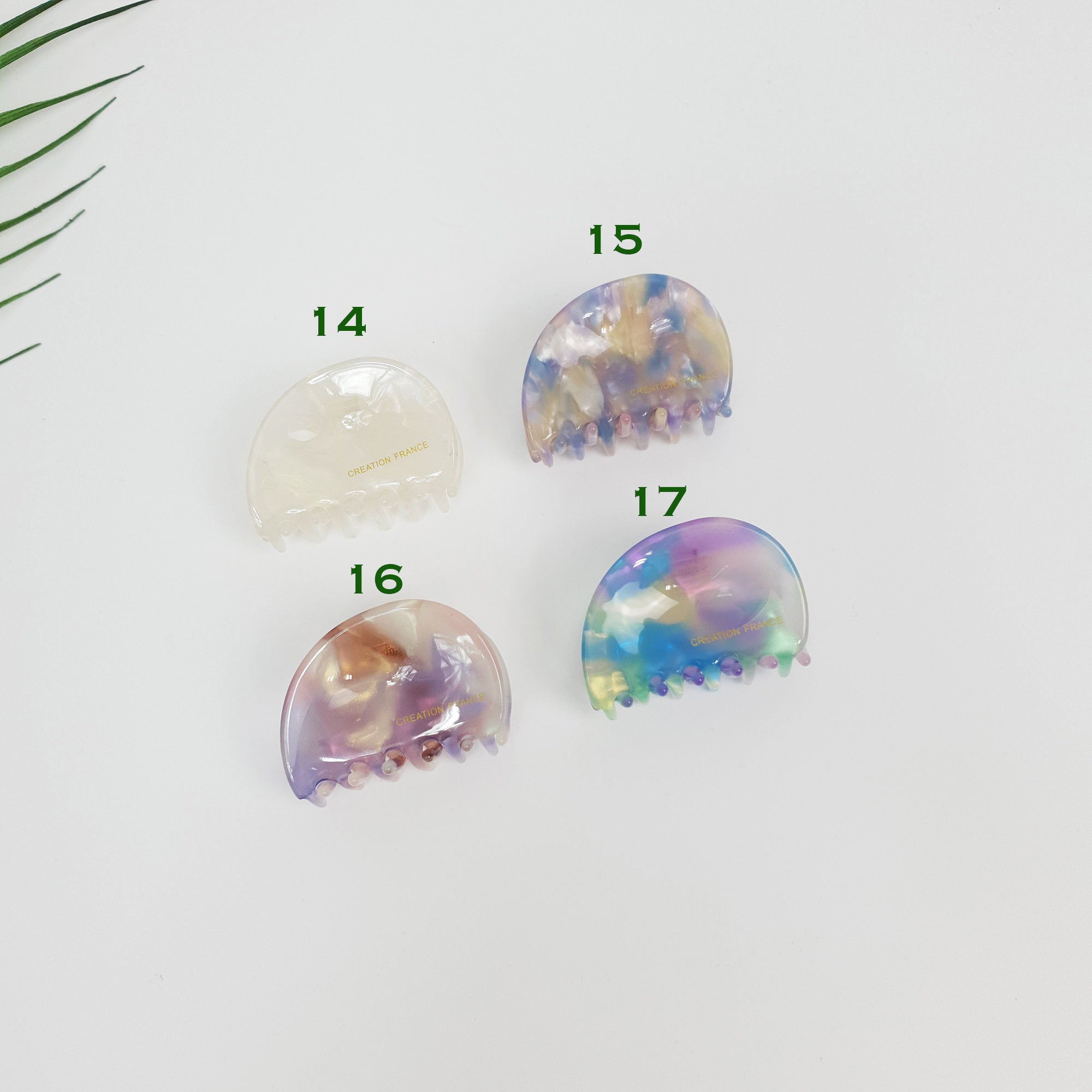 Pebble Small Hair Clips (1.8 Inch) / Tortoise Shell French Hair Pin / Hair Barrette for Girl / Hair Accessory for Woman