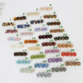 Tortoise Shell Floral Leaf Mini Hair Clip (2.6 Inch) / Leopard Small French Hair Pin / Hair Barrette for Woman
