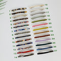 Tortoise Shell Mini Slim Hair Barrette (2.6 Inch) / Elegance Leopard French Hair Pin / Hair Accessory for Woman / Automatic Hair Clip