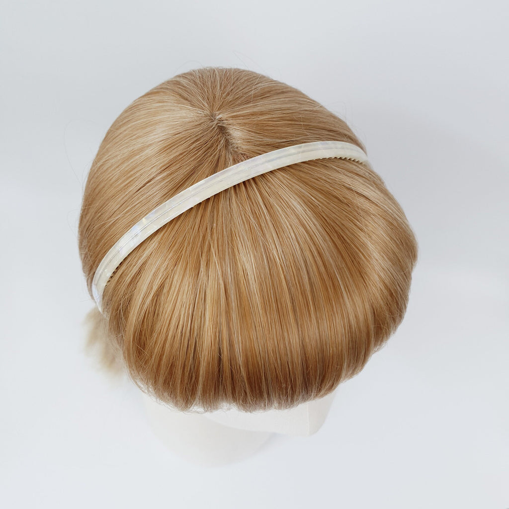 Pure Color Inner Wire Thin Headband / Simple Line Headband / Elegant Hair Accessories for Woman / Alice Headband