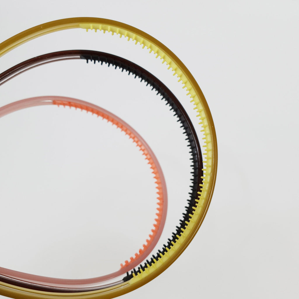 Pure Color Inner Wire Thin Headband / Simple Line Headband / Elegant Hair Accessories for Woman / Alice Headband