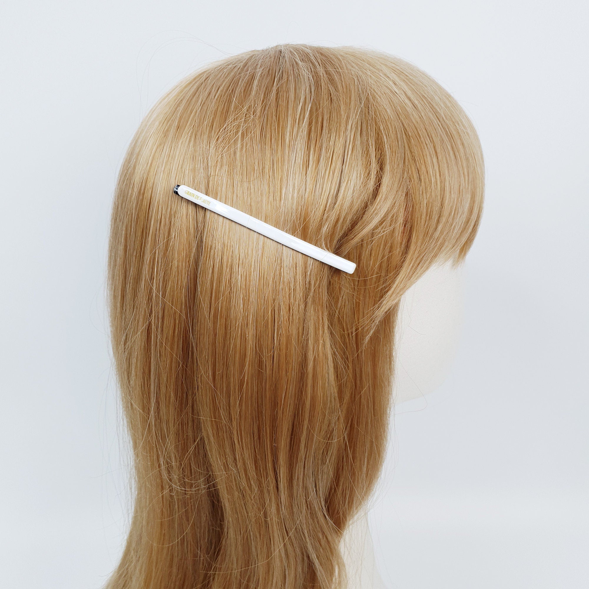 Simple Line Vivid Color Bobby Pin (3.3 Inch) / Leopard French Hair Pin / Hair Accessory for Woman