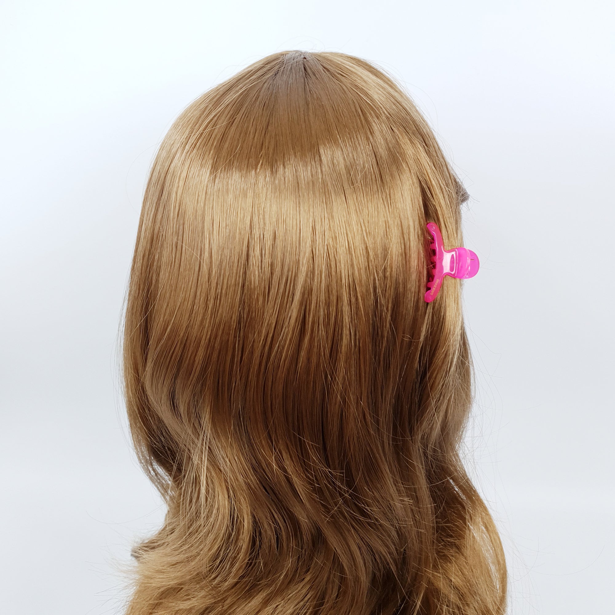 Pure Color Extra Mini Hair Clips (1.6 Inch) / Cute Small Hair Claw Clip / Hair Barrette for Woman / Octopus Hair Clip