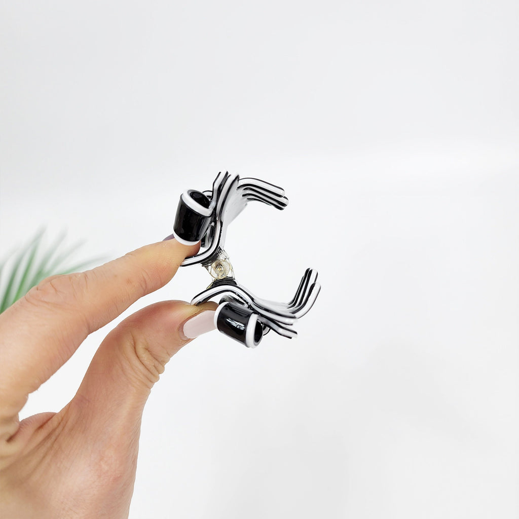 Pastel Color Fashion Ribbon Hair Claw Clip (2.4 Inch) / Luxurious French Hair Pin / Hair Accessory for Woman