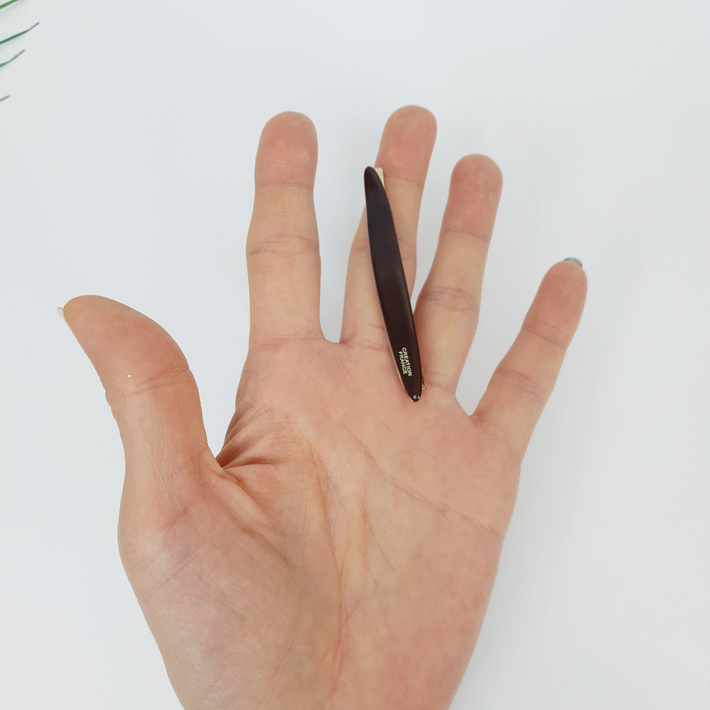 Pure Color Oval Long Bobby Pin (2.6 Inch) / Simple French Hair Pin / Hair Accessory for Woman / Snap Clip for Thin Hair