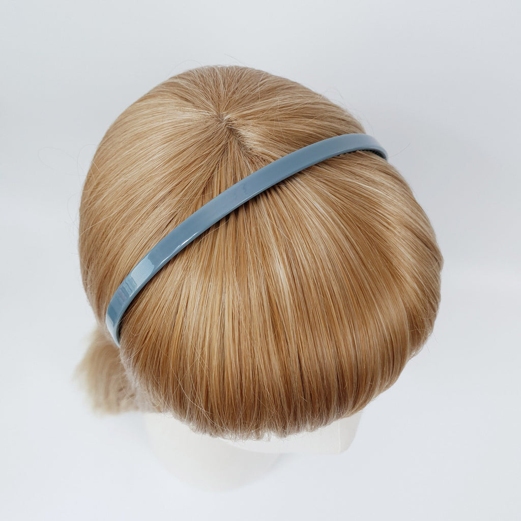 Pure Color Inner Wire Thin Headband / Simple Line Headband / Elegant Hair Accessories for Woman / Alice Headband