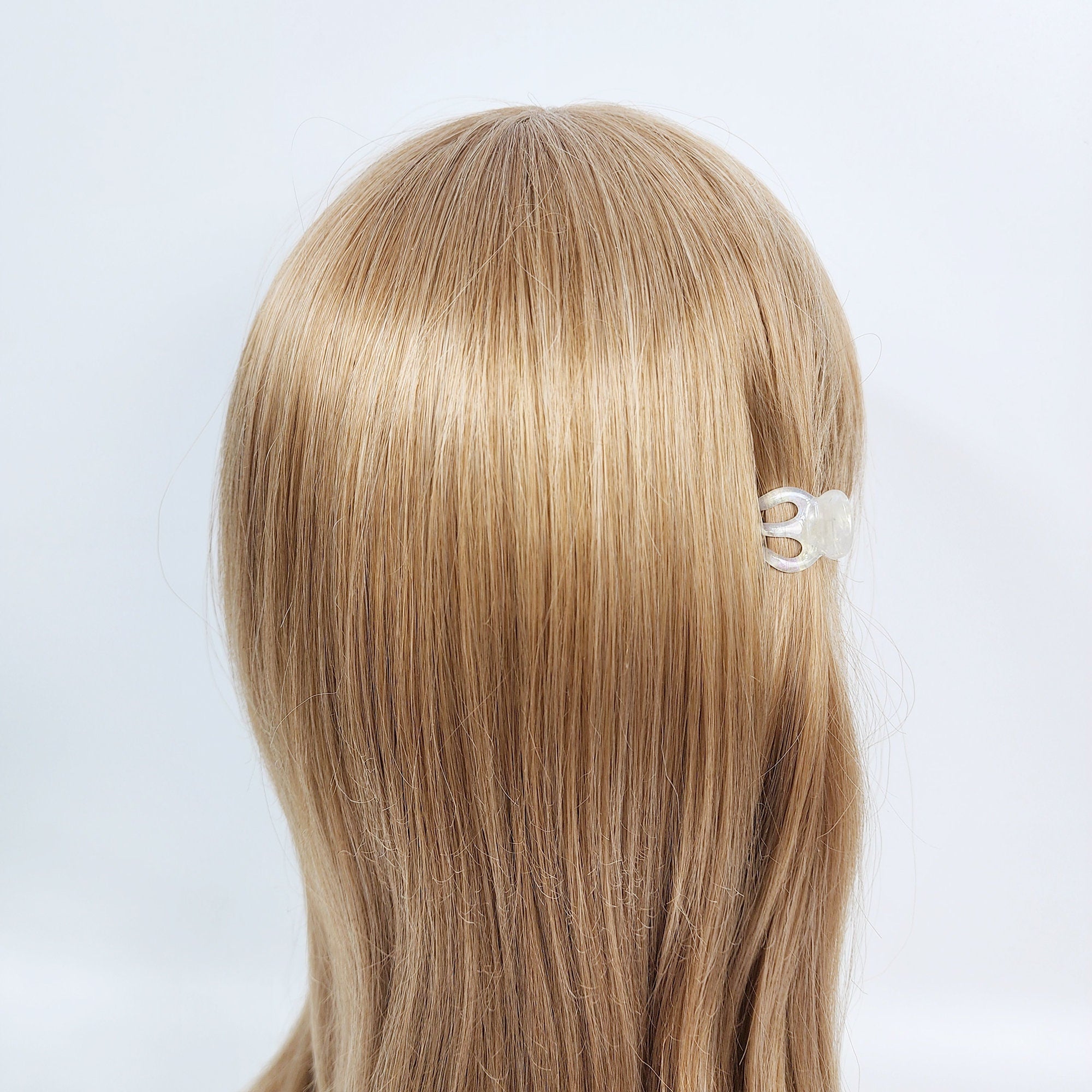 Pure Color Small Hair Claw Clip (0.8 Inch) / Cute French Hair Pin / Hair Accessory for Woman / French Barrette
