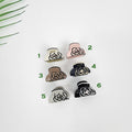 Camellia Flower Hair Clips (1.0 Inch) / Mini French Hair Pin / Small Floral Hair Clip / Hair Barrette for Woman