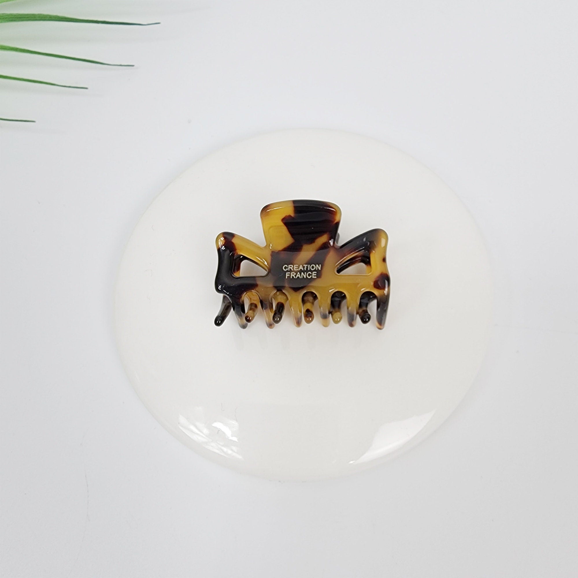 Linda Mini Hair Clips / Tortoise Shell French Hair Pin / Hair Accessory for Woman / Hair Claw Clip for Girls