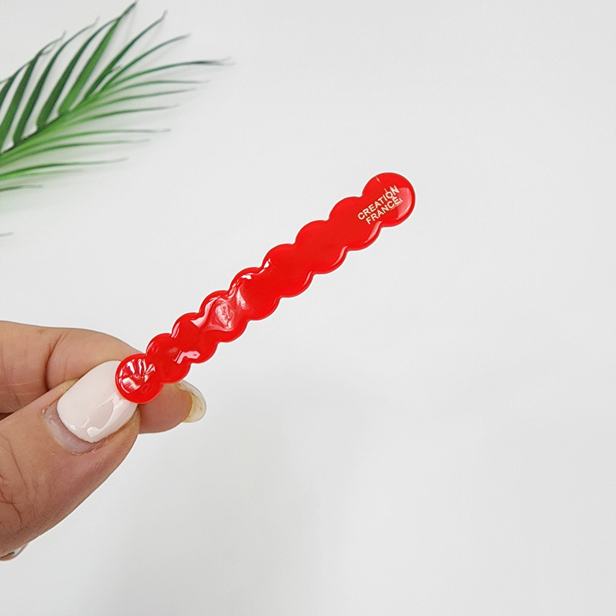 Vivid Color Round Mini Bobby Pin (2.4 Inch) / Simple French Hair Pin / Hair Accessory for Woman / Colorful Snap Clip