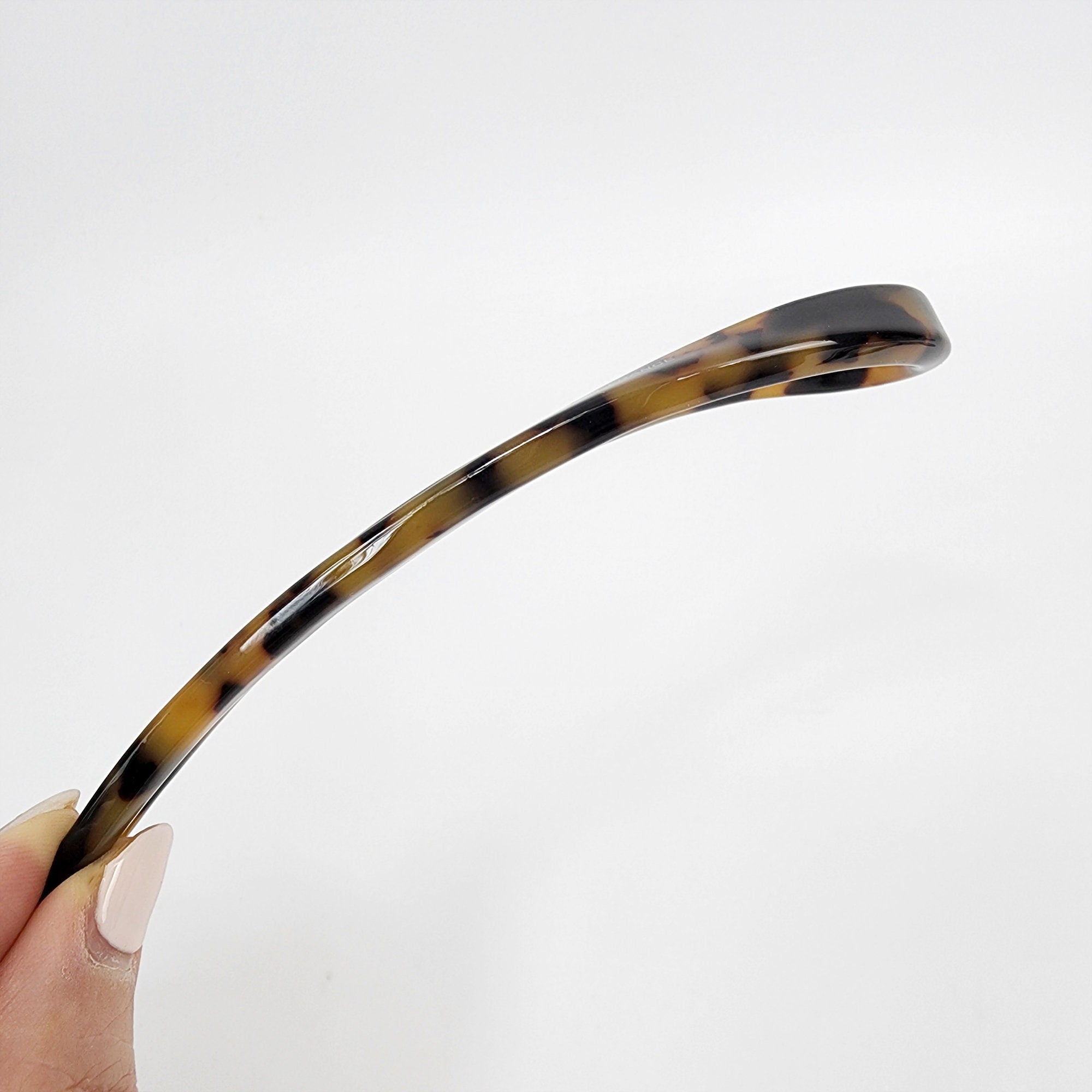 Water Drop U Shape Big Hair Stick / Tortoise Shell French Hair Pin / Hair Fork for Thick Hair